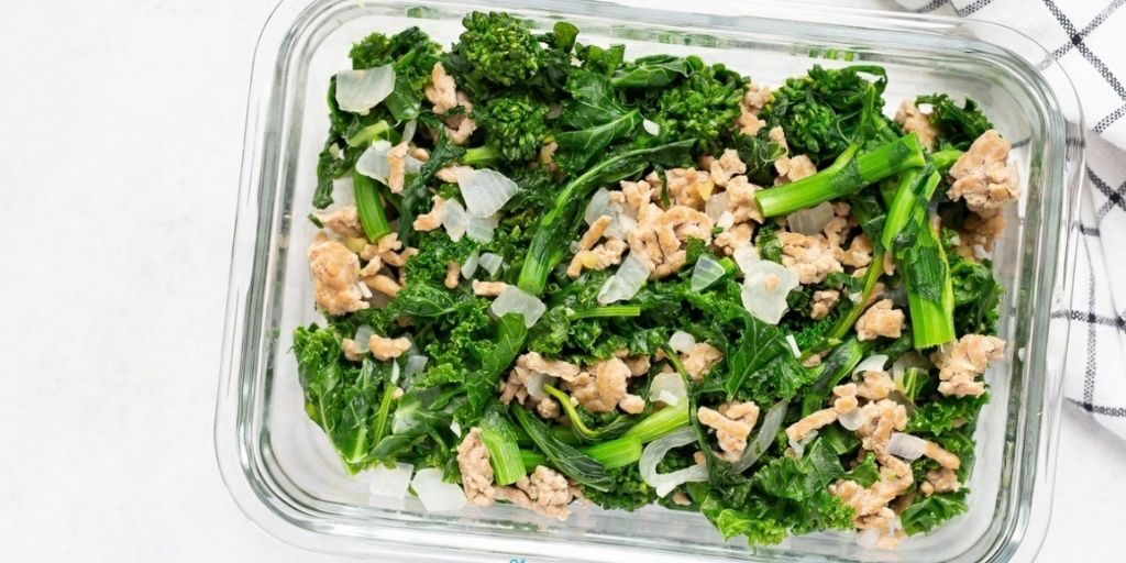 Broccoli Reba Salad With Chicken & Kale