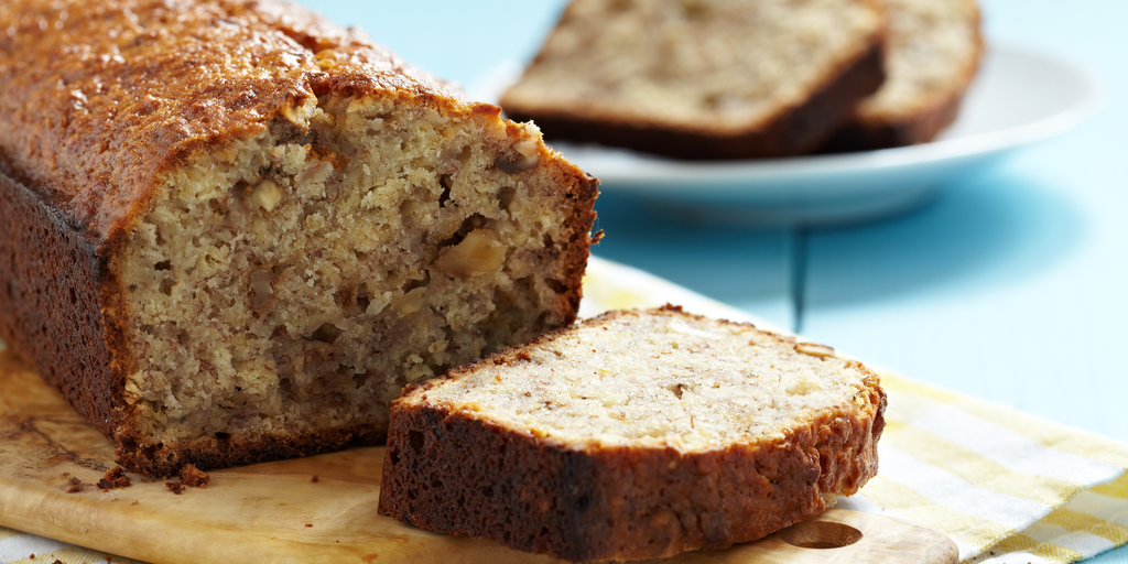 Keto Banana Bread With Walnuts