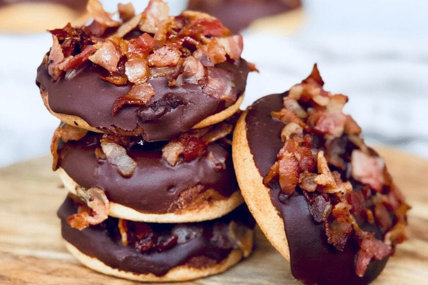 Keto Chocolate Baked Donut