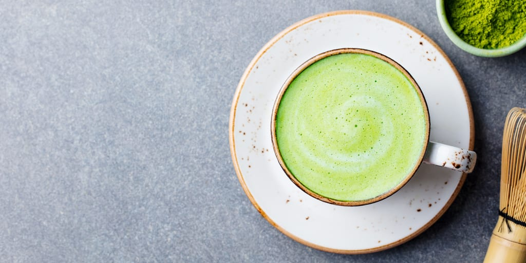 Keto Matcha Almond Milk Tea