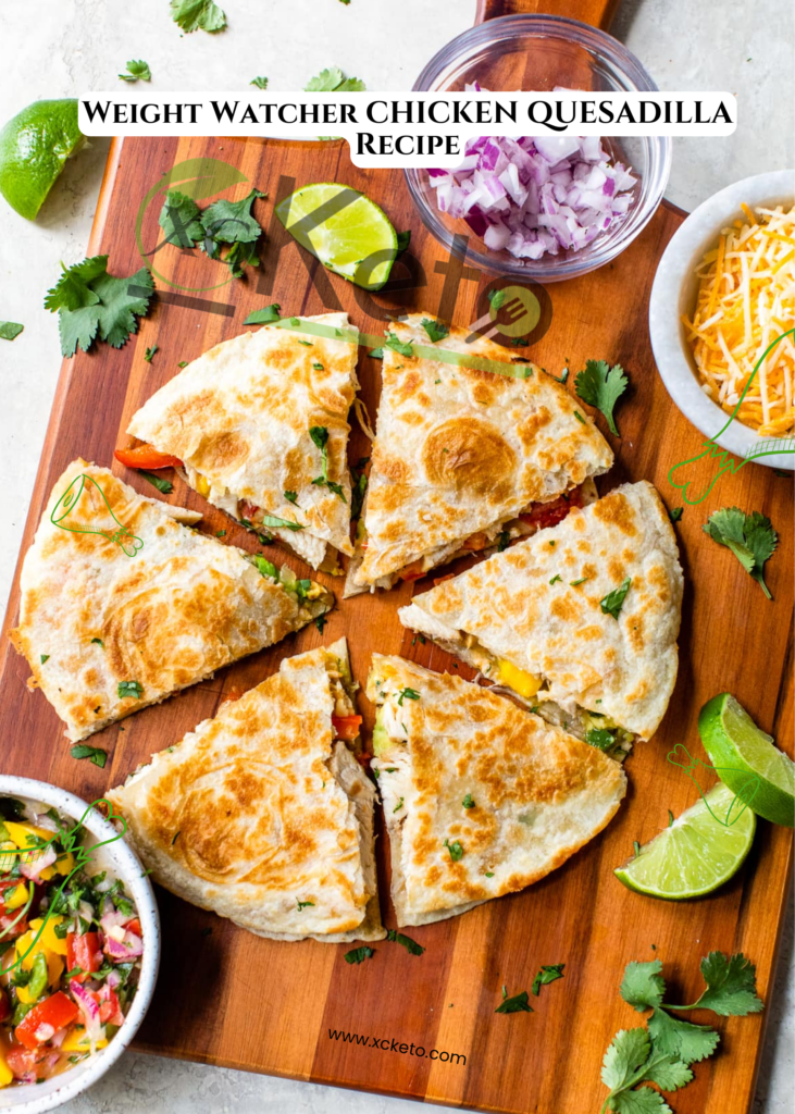 chicken quesadillas