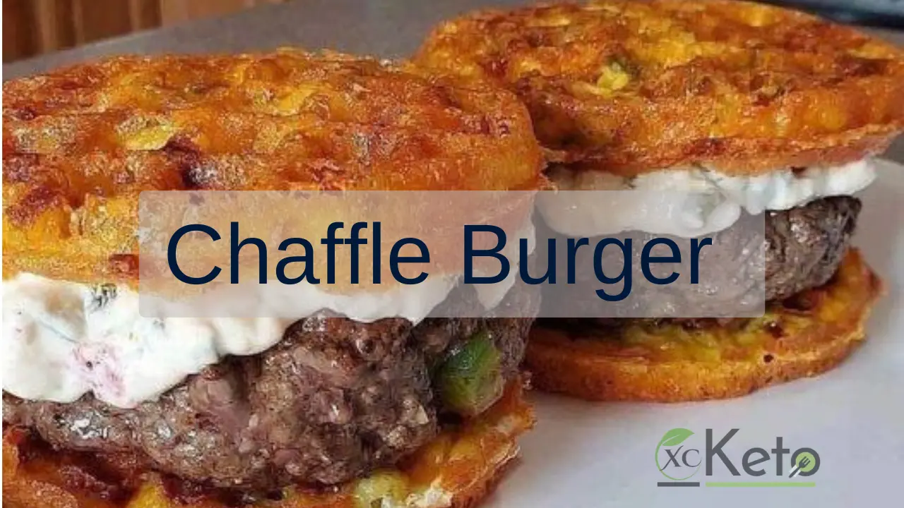 Weight Watchers Chaffle Burger