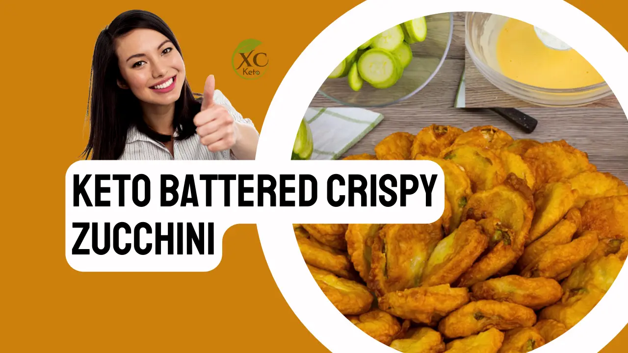 Keto Battered Crispy Zucchini