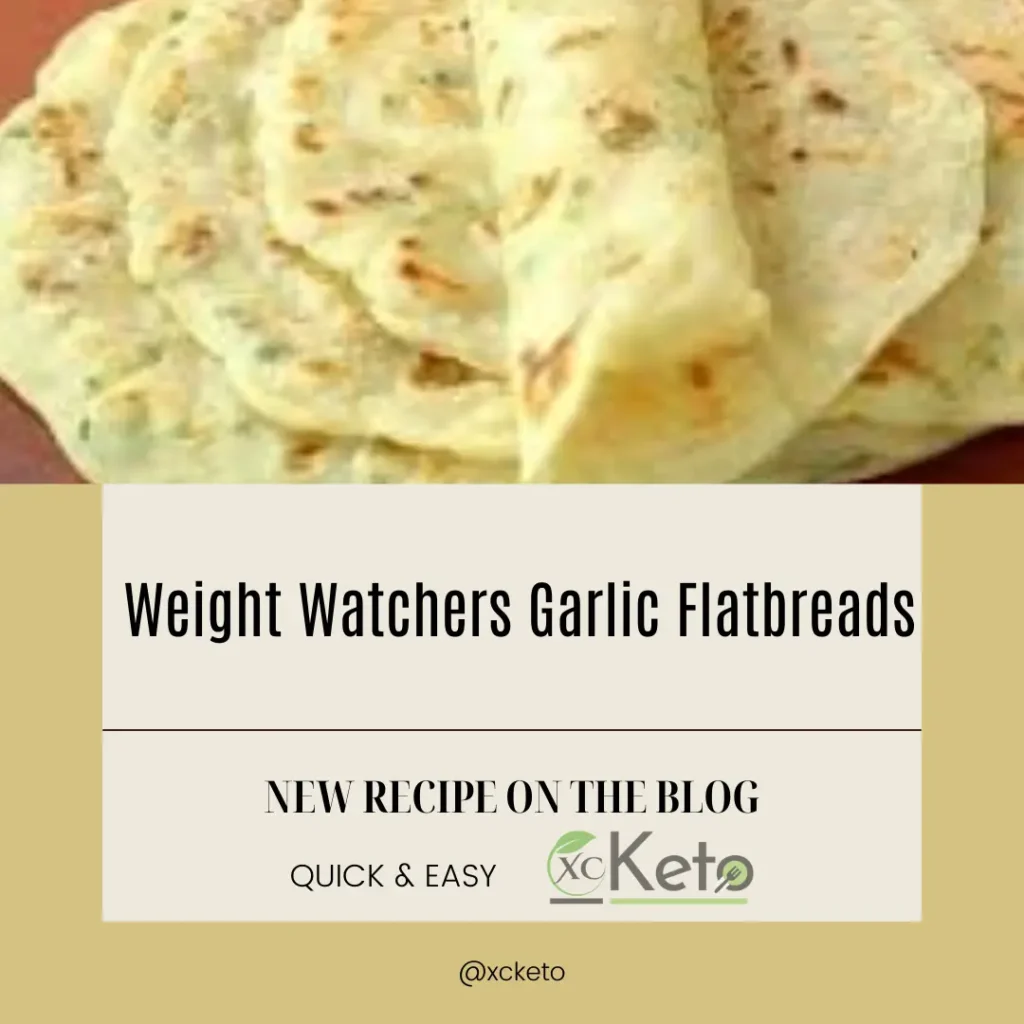 Weight Watchers Garlic Flatbreads